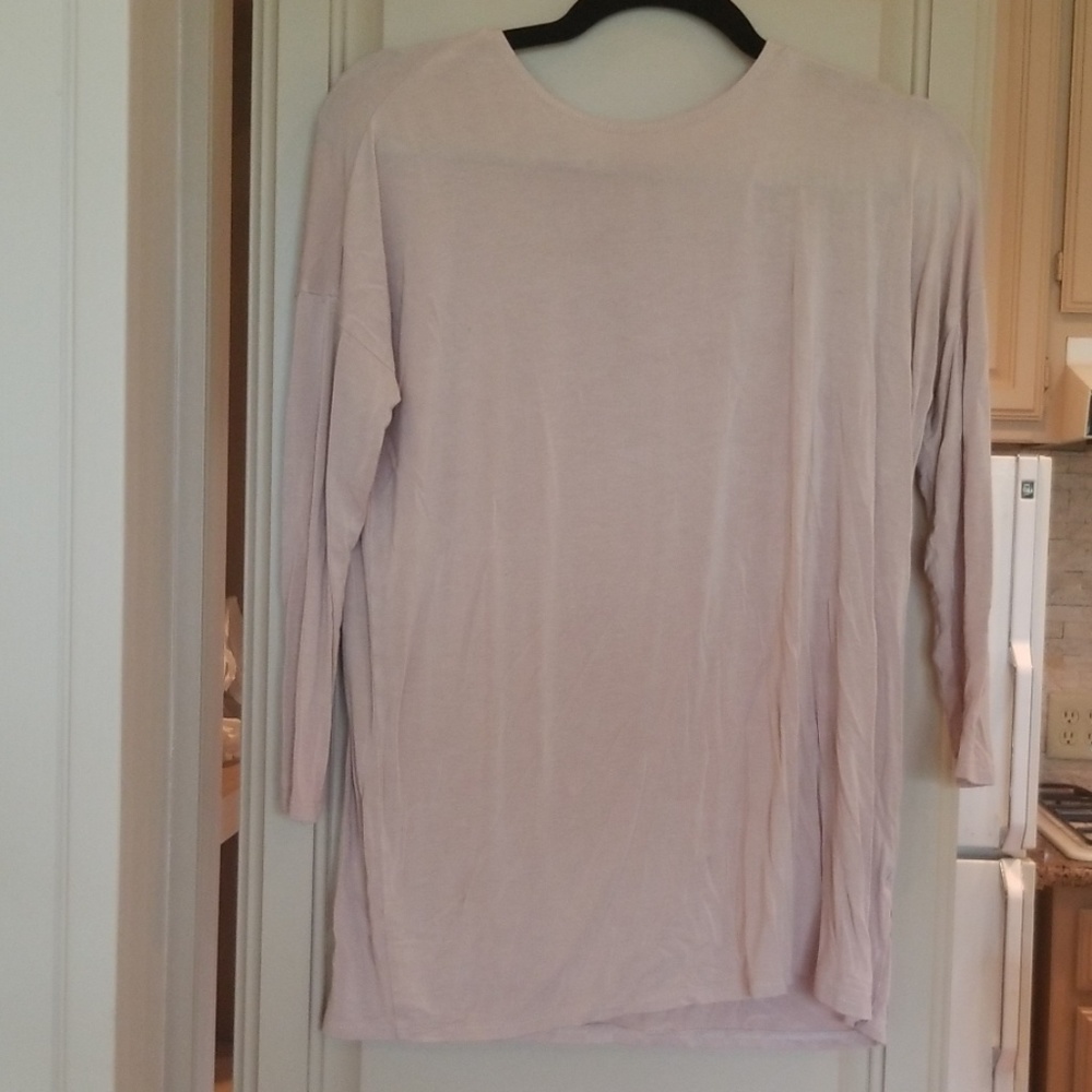 Tan long sleeve shirt